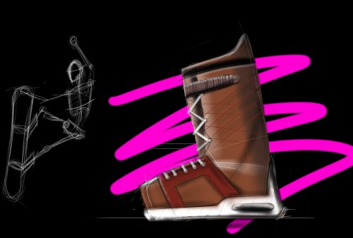 Snowboard boot
